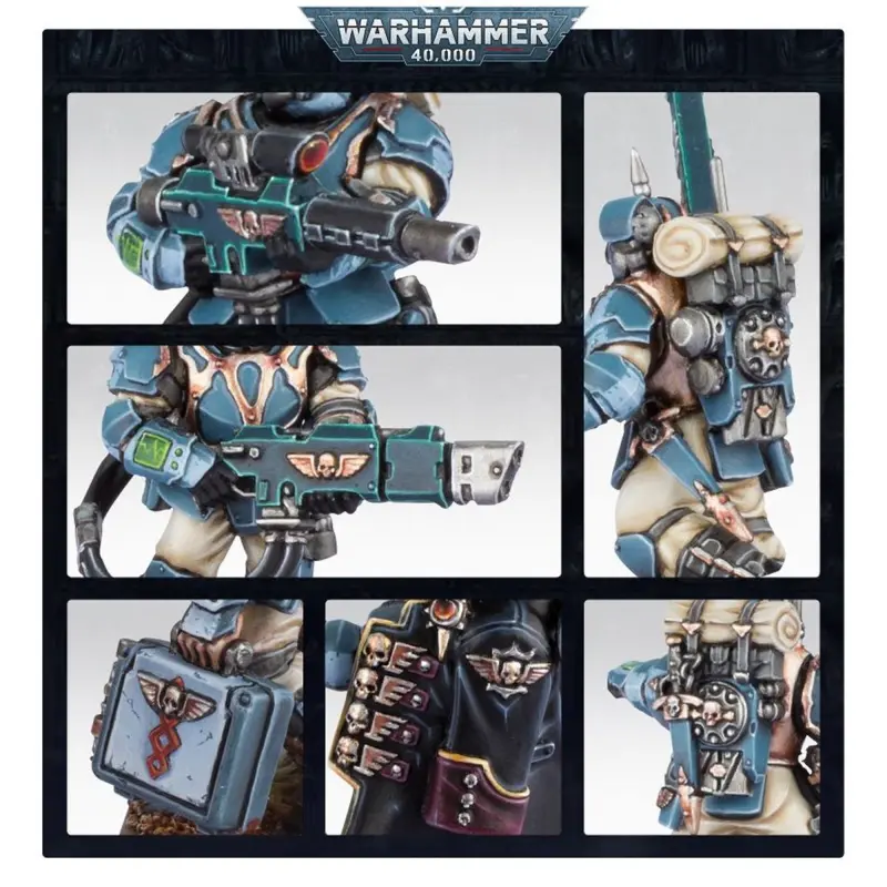 Tempestus scions, astra militarum, warhammer 40k, games workshop, model 47-15